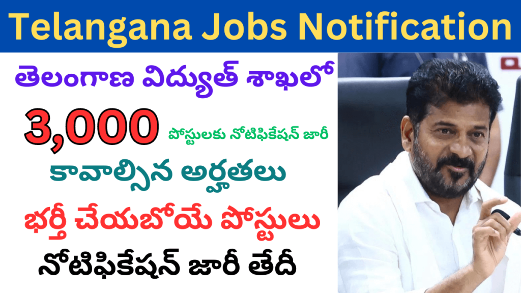 Telangana Jobs Notification